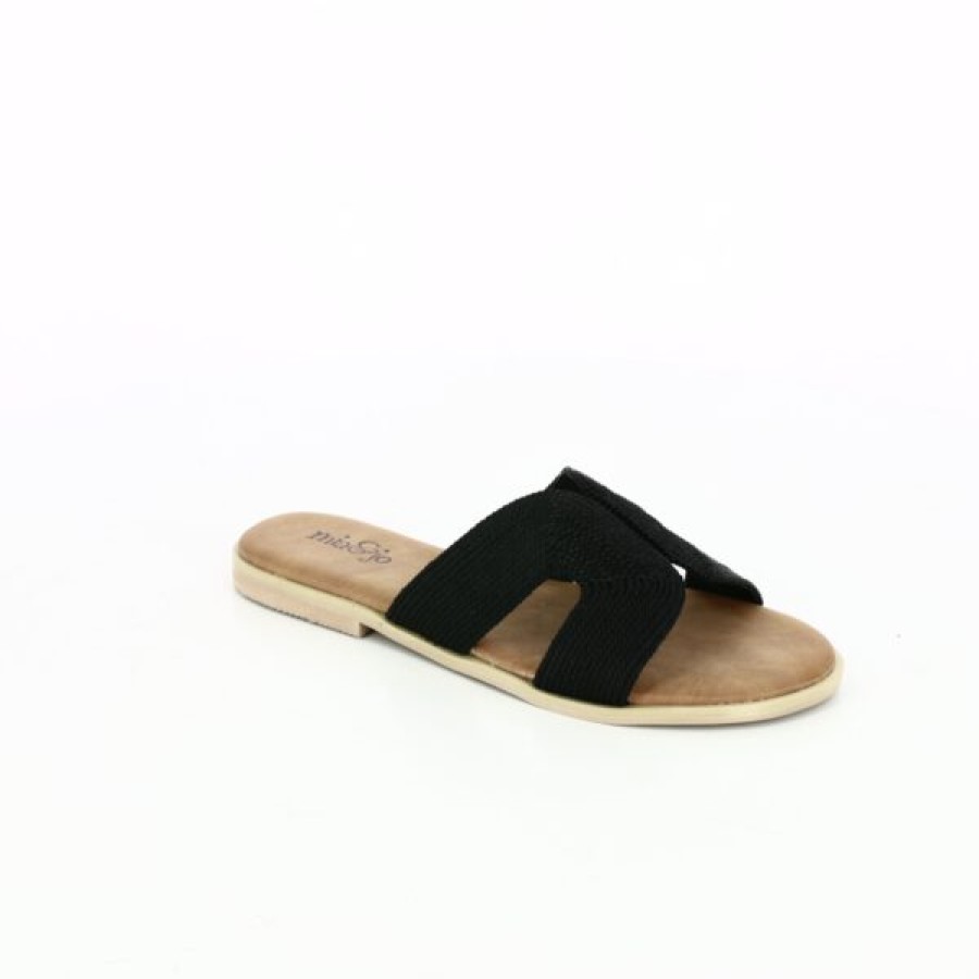 Kevin Ladies | Mia & Jo Slippers Black