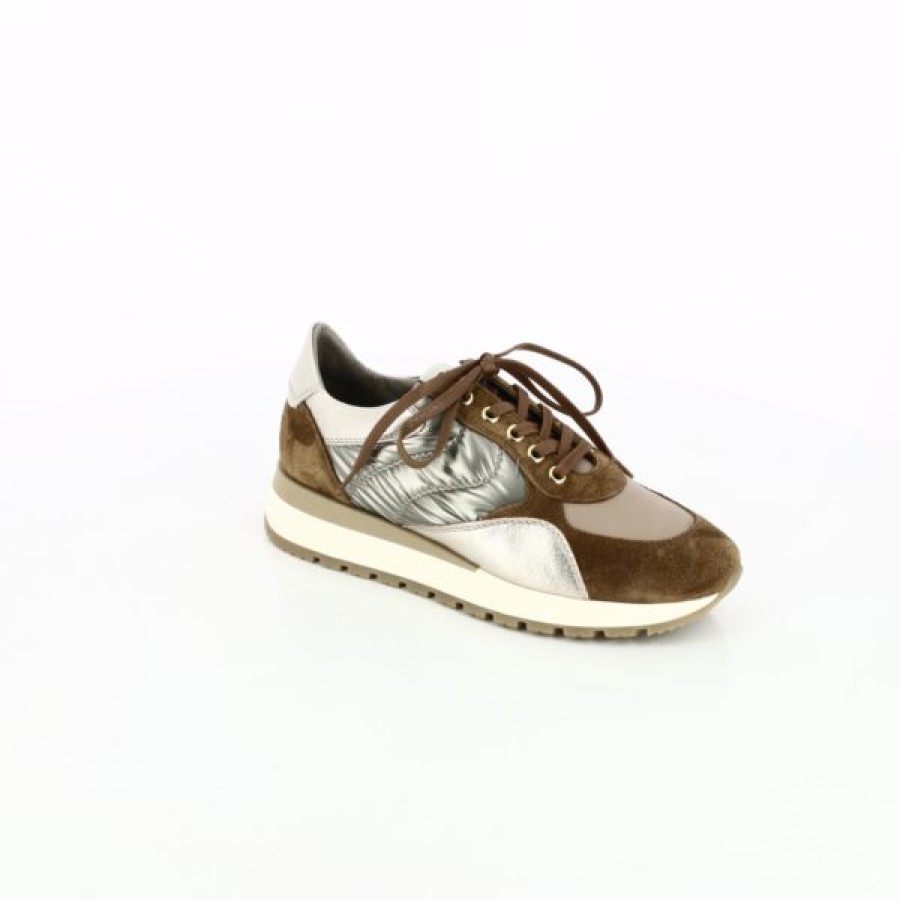 Kevin Ladies | Dl-Sport Sneakers - Baskets Cognac