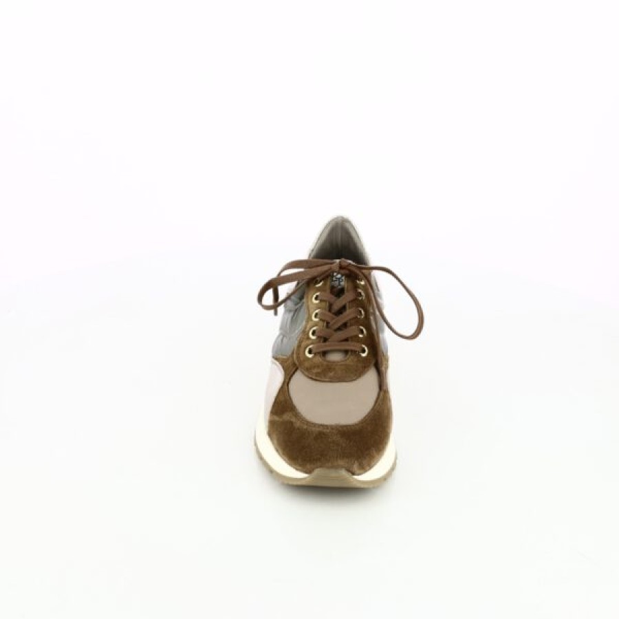 Kevin Ladies | Dl-Sport Sneakers - Baskets Cognac