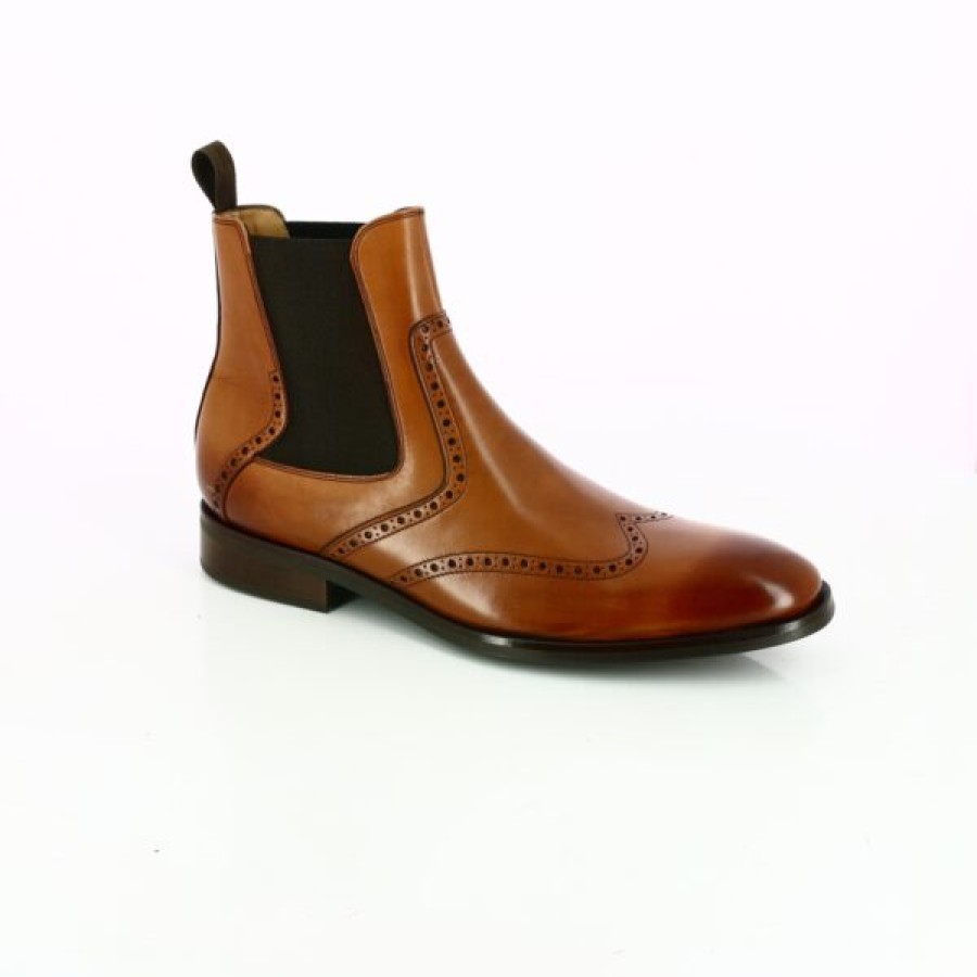 Kevin Gentlemen | Valdorini Boots - Bottines Cognac