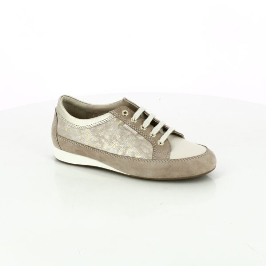 Kevin Ladies | Mephisto Lace-up Shoes Beige