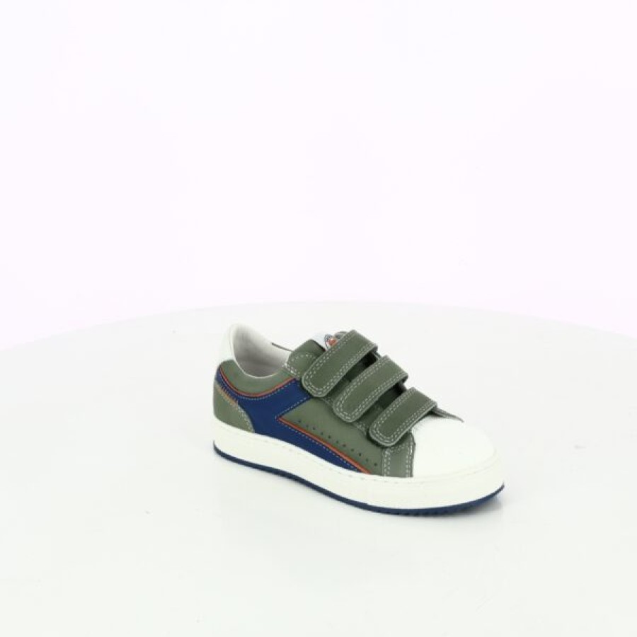 Kevin Boys | Little David Velcro shoes Green