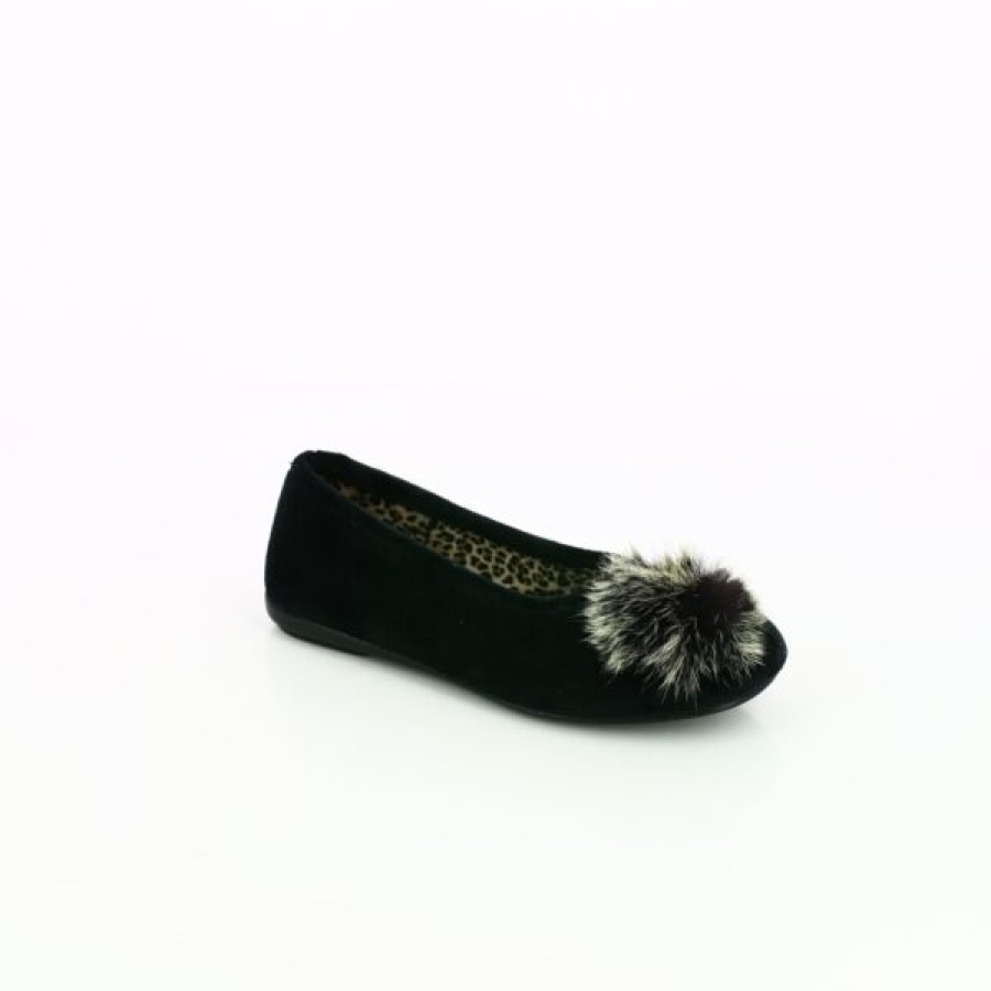 Kevin Ladies | Cypress Slippers Black