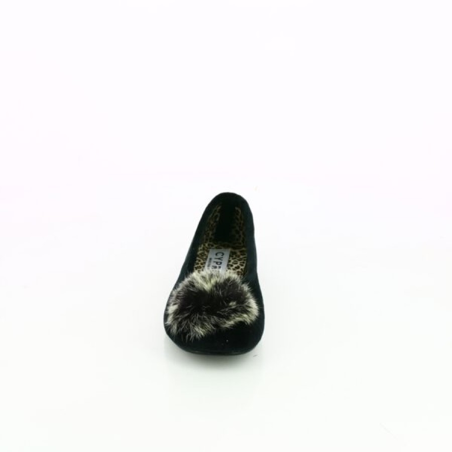 Kevin Ladies | Cypress Slippers Black