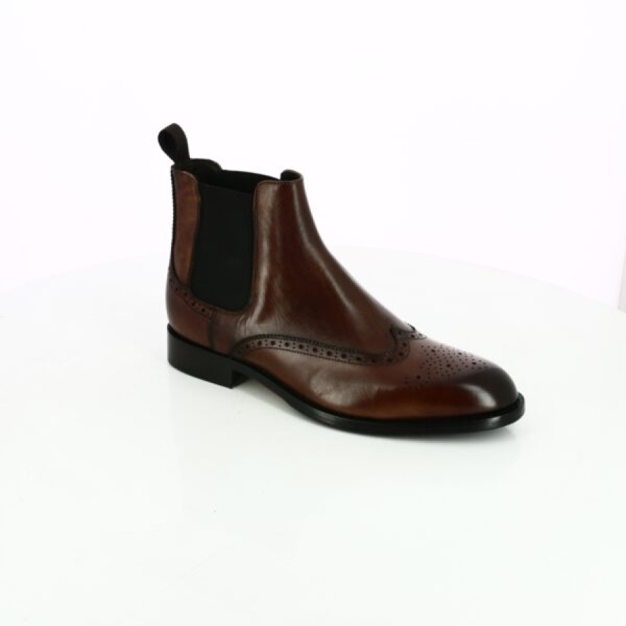 Kevin Gentlemen | Valdorini Boots - Bottines Cognac