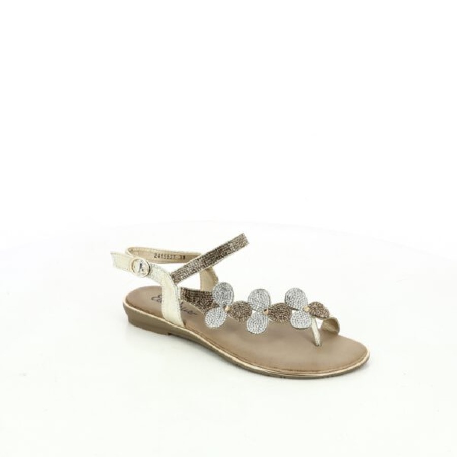 Kevin Ladies | Ella Cruz Sandals Gold