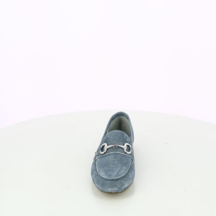 Kevin Ladies | Gioia Loafers - Blue Moccasins