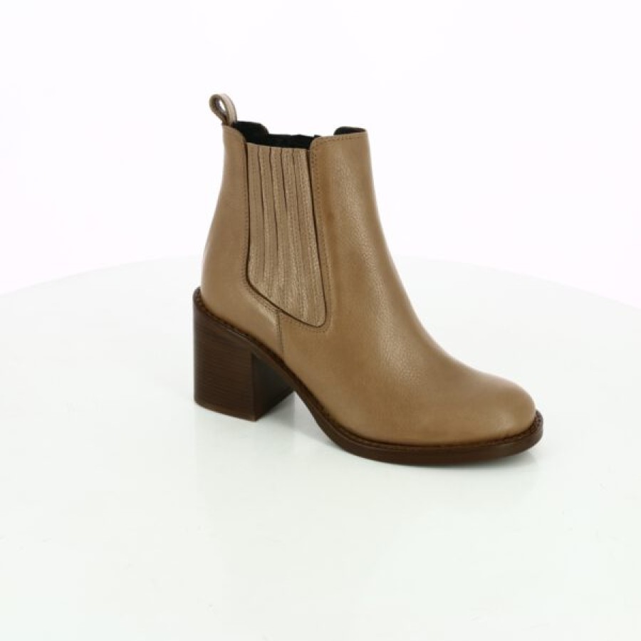 Kevin Ladies | Zinda Ankle boots Cognac