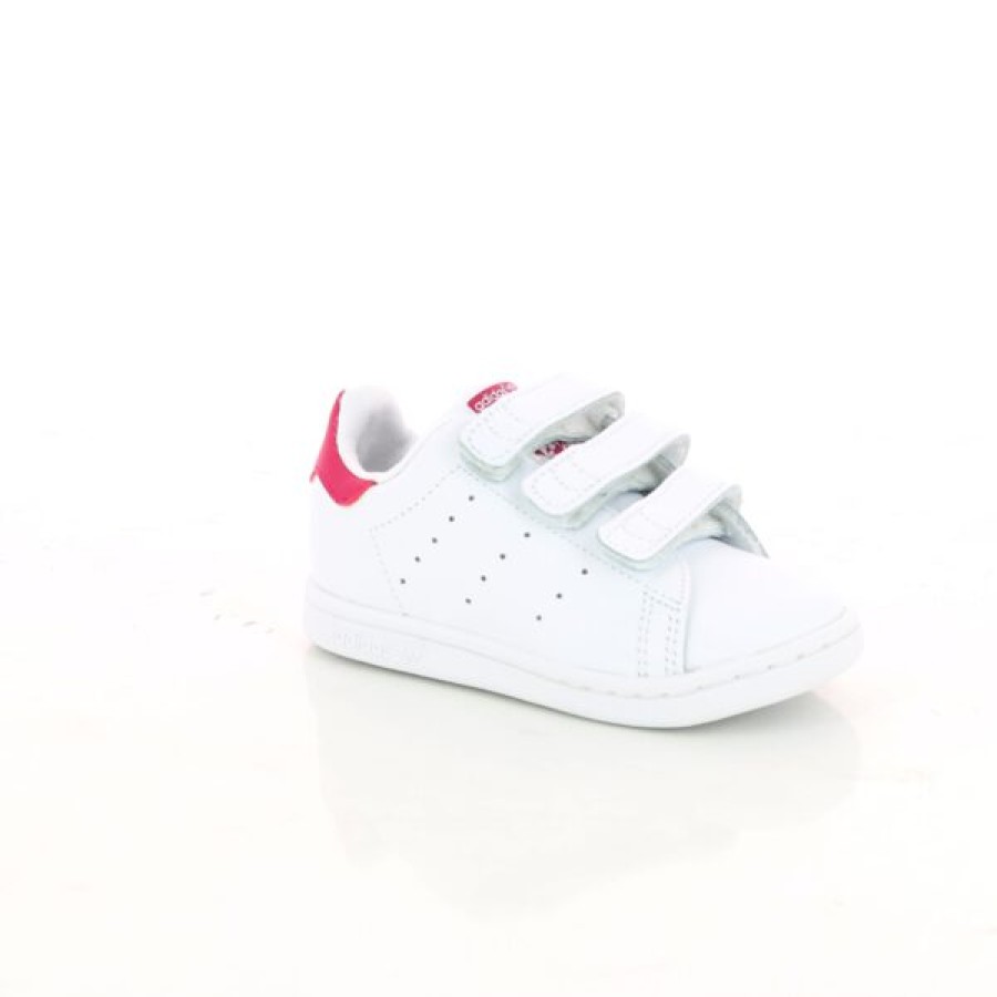 Kevin Girls | Adidas Velcro shoes White