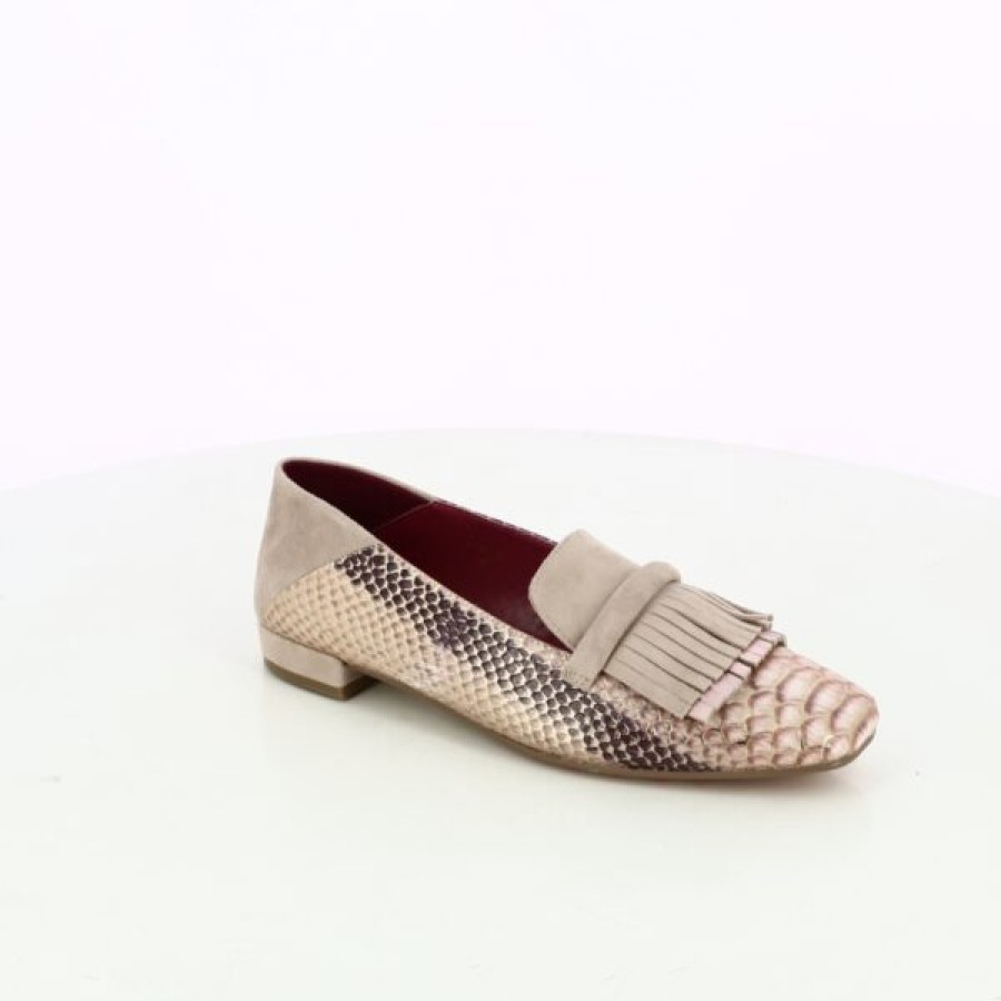 Kevin Ladies | Olivier Strelli Loafers - Pink Moccasins