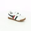 Kevin Boys | Throat Velcro Shoes White