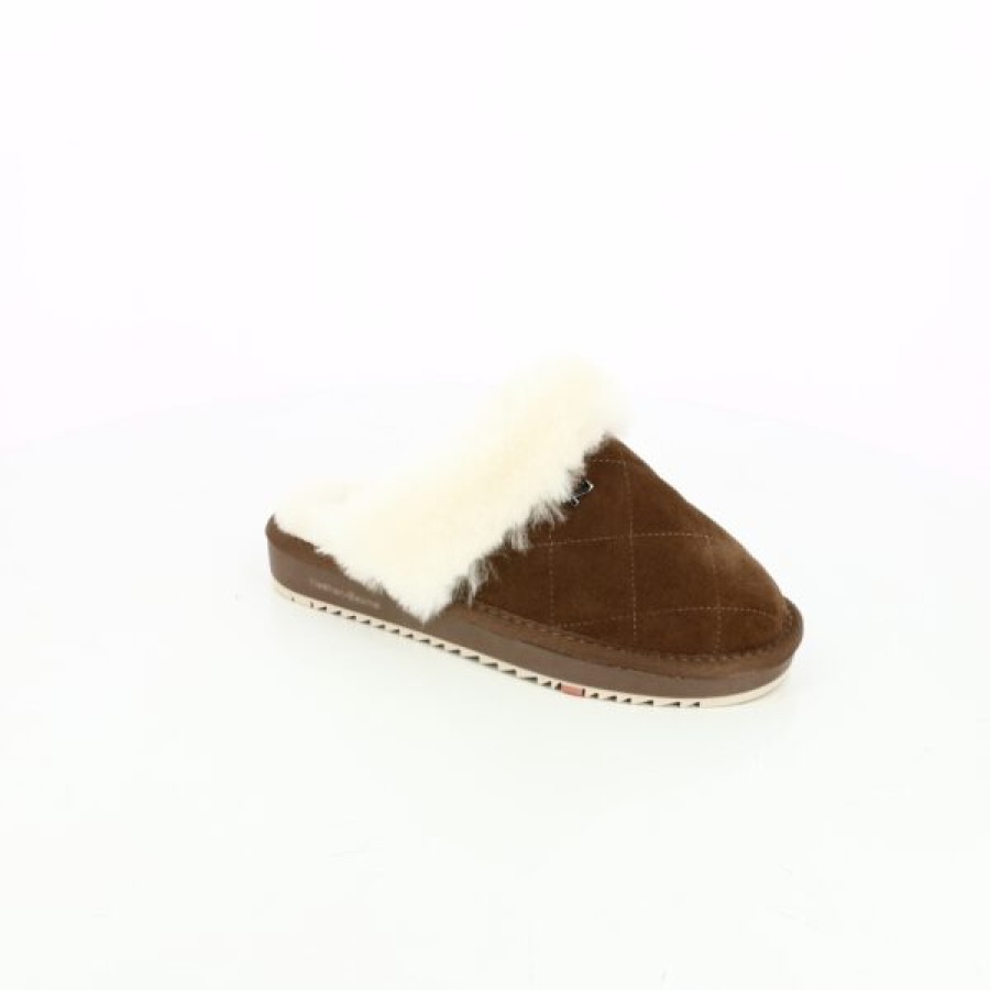 Kevin Ladies | Nathan-Baume Slippers Cognac