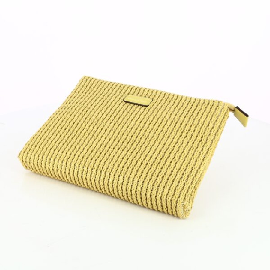 Kevin Accessories | Kisses Of Pearl Handbags Yellow