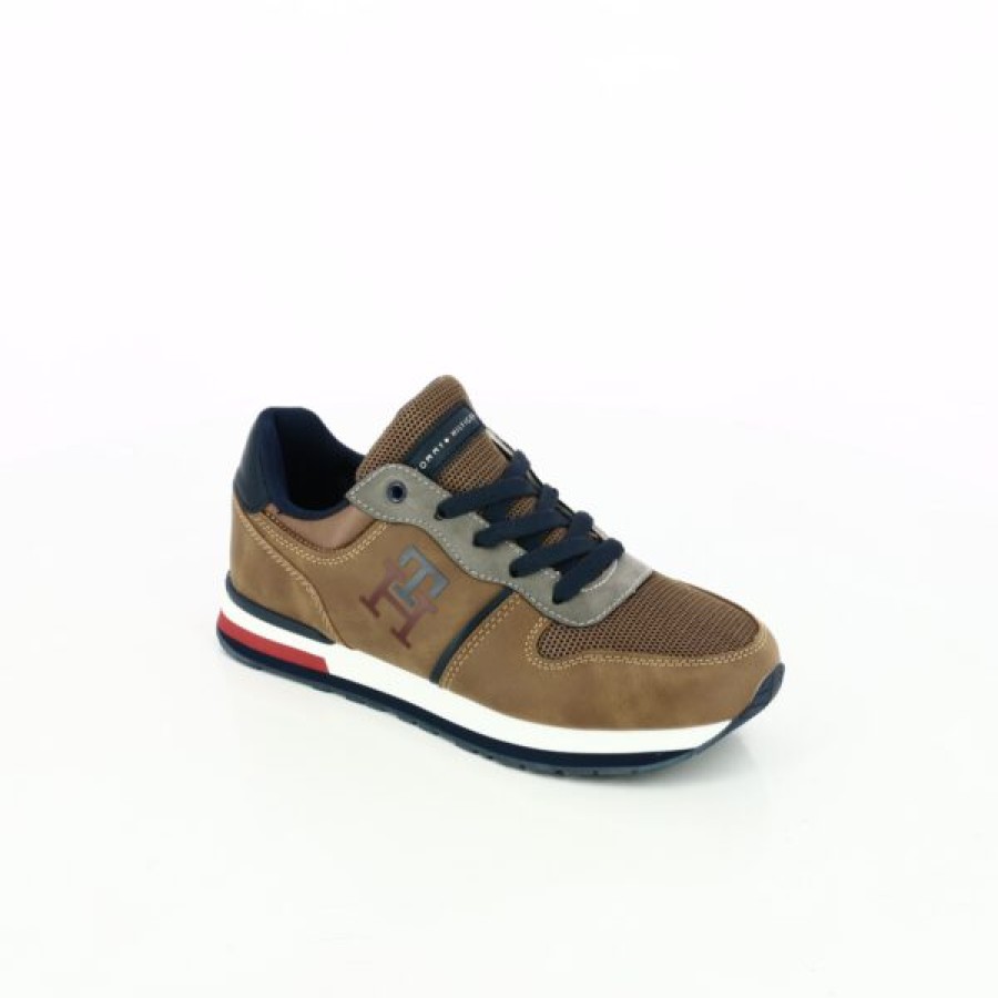 Kevin Boys | Tommy Hilfiger Kids Sneakers - Baskets Cognac