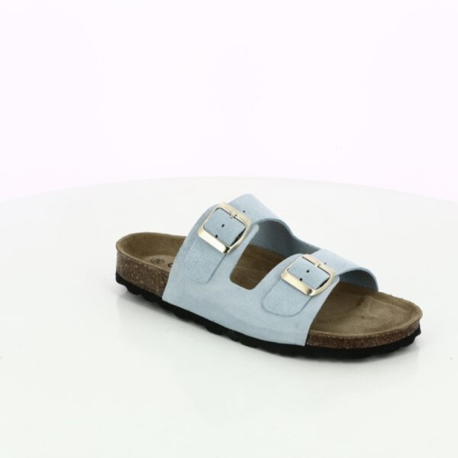 Kevin Ladies | Cypress Slippers Blue