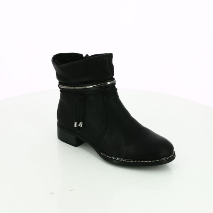 Kevin Ladies | Rieker Ankle boots Black