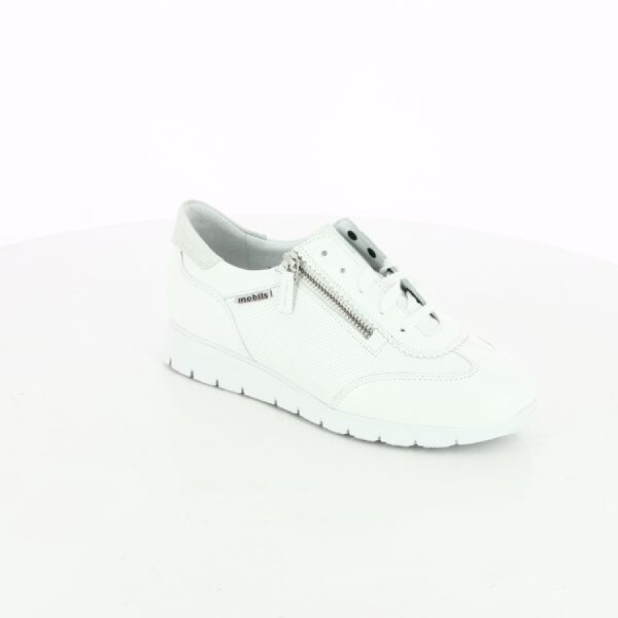 Kevin Ladies | Mephisto Sneakers - Baskets White