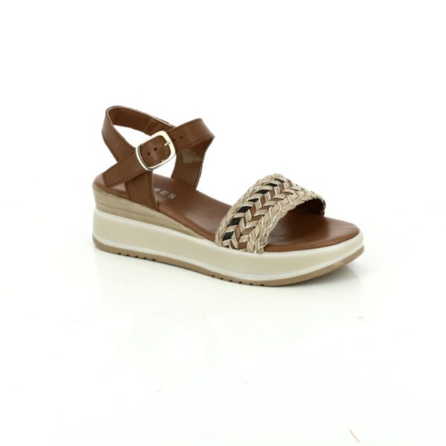 Kevin Ladies | Cypress Sandals Cognac