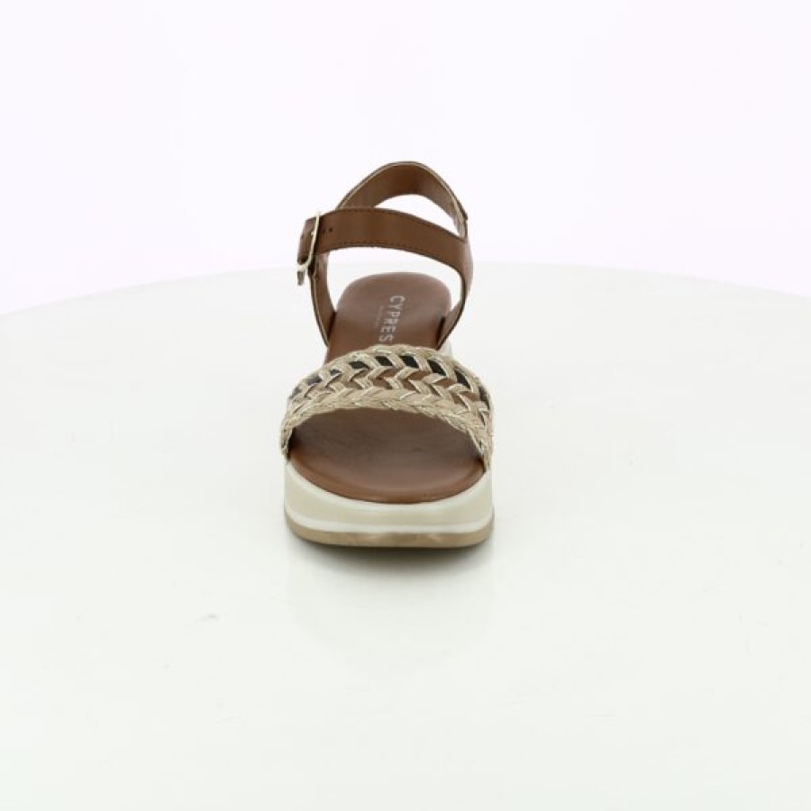 Kevin Ladies | Cypress Sandals Cognac