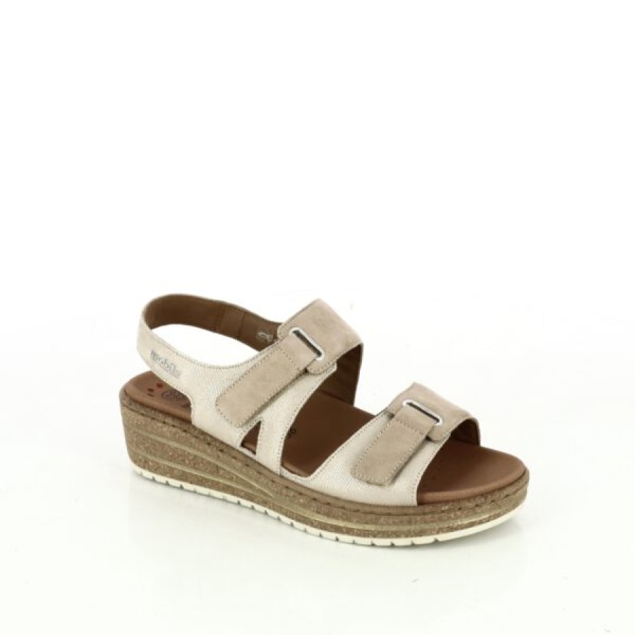 Kevin Ladies | Mephisto Sandals Taupe