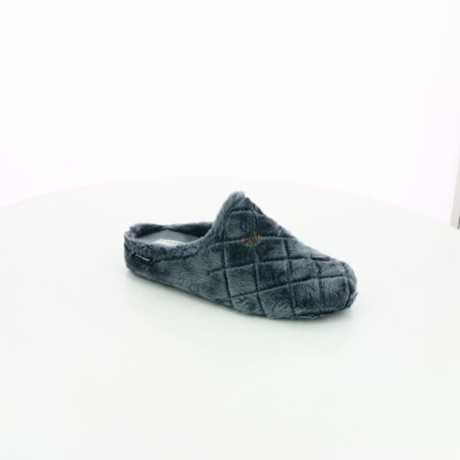 Kevin Ladies | River Woods Slippers Blue