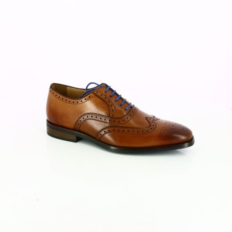 Kevin Gentlemen | Valdorini Lace-up Shoes Cognac