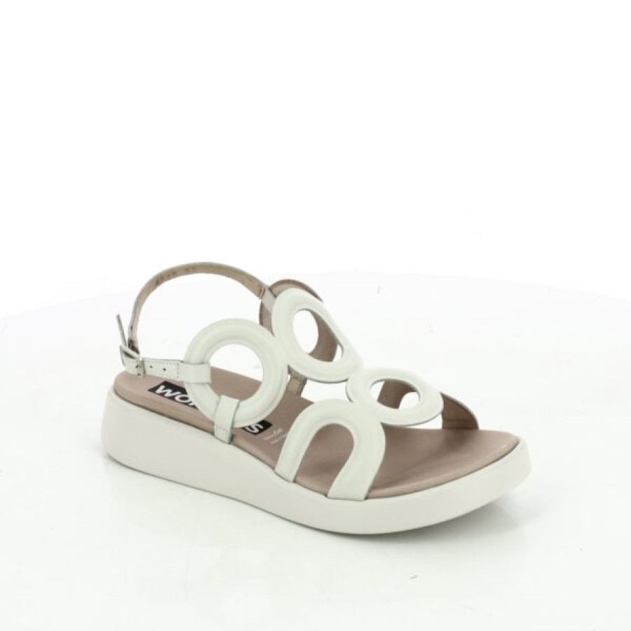 Kevin Ladies | Wonders Sandals White