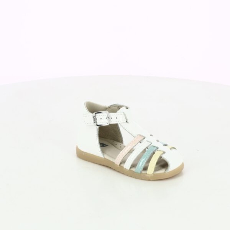 Kevin Girls | Bopy Sandals White