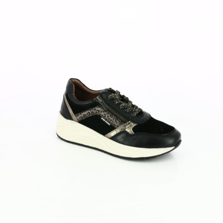 Kevin Ladies | River Woods Sneakers - Baskets Black